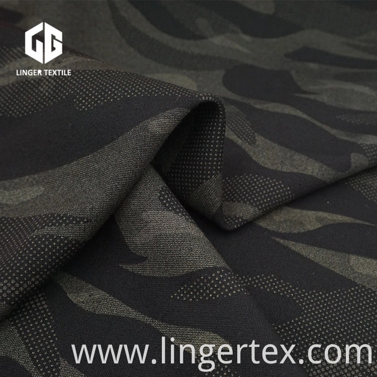 Camouflage Printed Fabric Knitted Fabric for Sublimation Heat Transfer Process